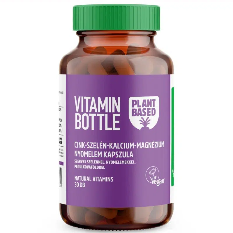 Vitamin bottle Cink-szelén-kálcium-magnézium nyomelem 30 db