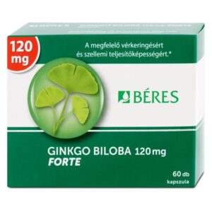 Béres ginkgo 120mg forte kapszula 60db