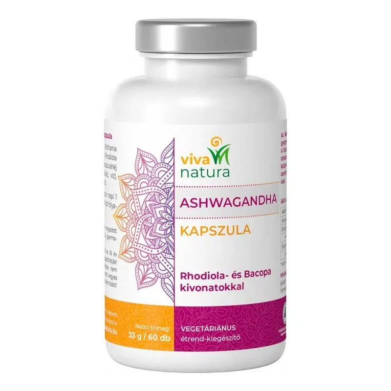Viva natura Ashwagandha kapszula 60db