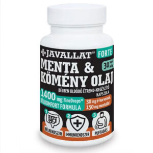 Javallat Forte Menta és Kömény olaj kapszula 60db