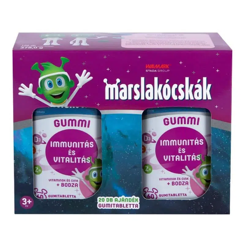 Walmark Marslakócskák Gummi Bodza duo 100+20db