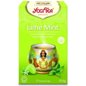 Yogi Lime (zöldcitromos) menta tea  BIO