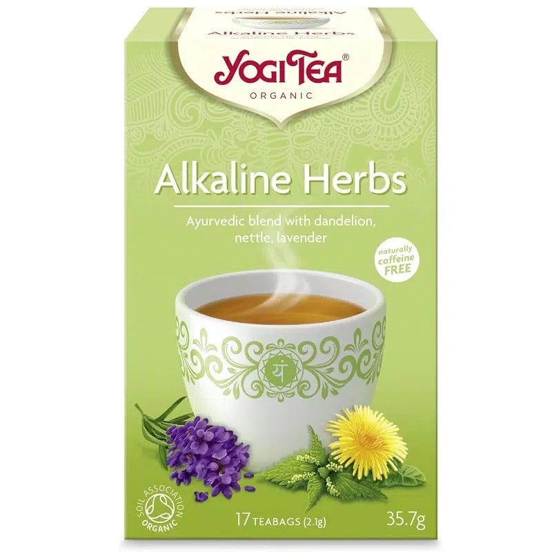 Yogi Lúgosító tea BIO (Alkaline Herbs) 17 filter