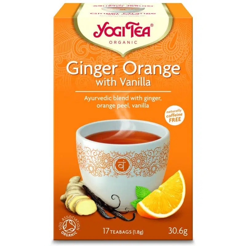 Yogi Narancsos gyömbér tea vaníliával BIO 17 filter