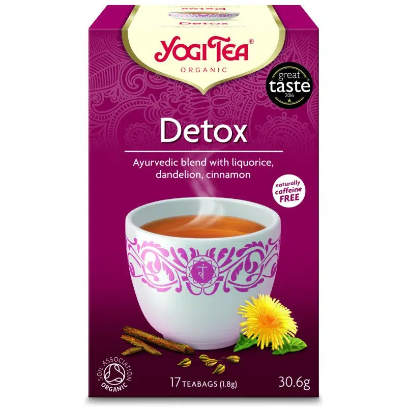 Yogi Tisztító (méregtelenítő) DETOX tea BIO 17 filter