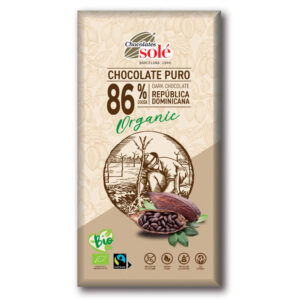 Chocolates Solé 86% Bio Étcsokoládé 100g