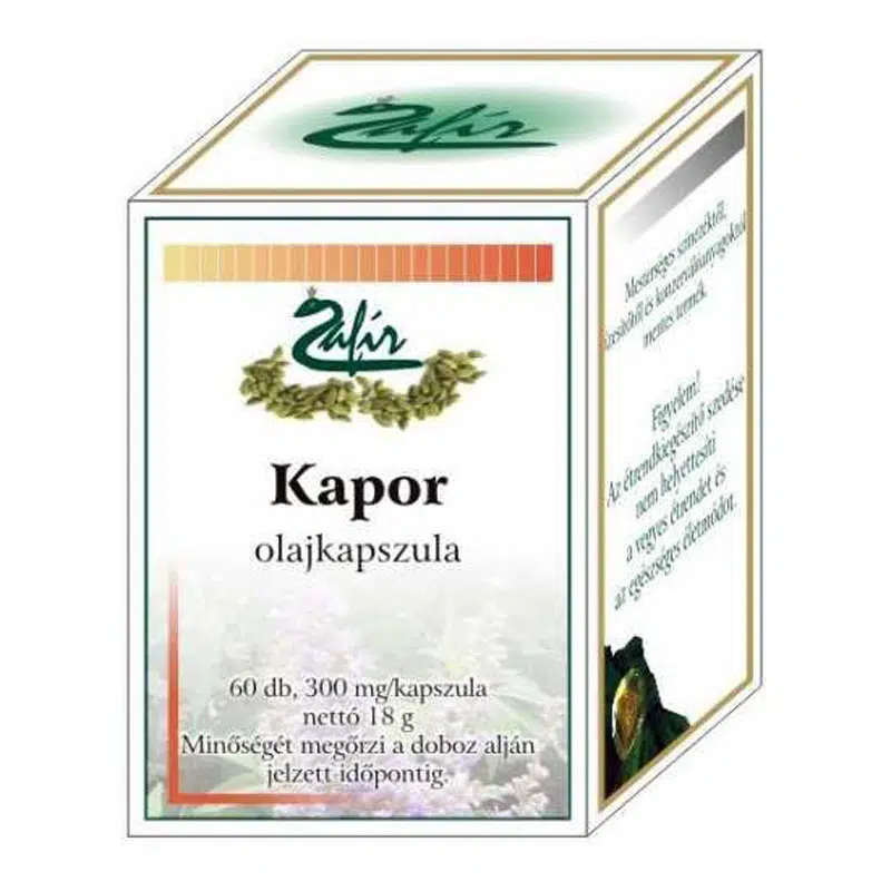 Zafir Kapor olajkapszula 60db