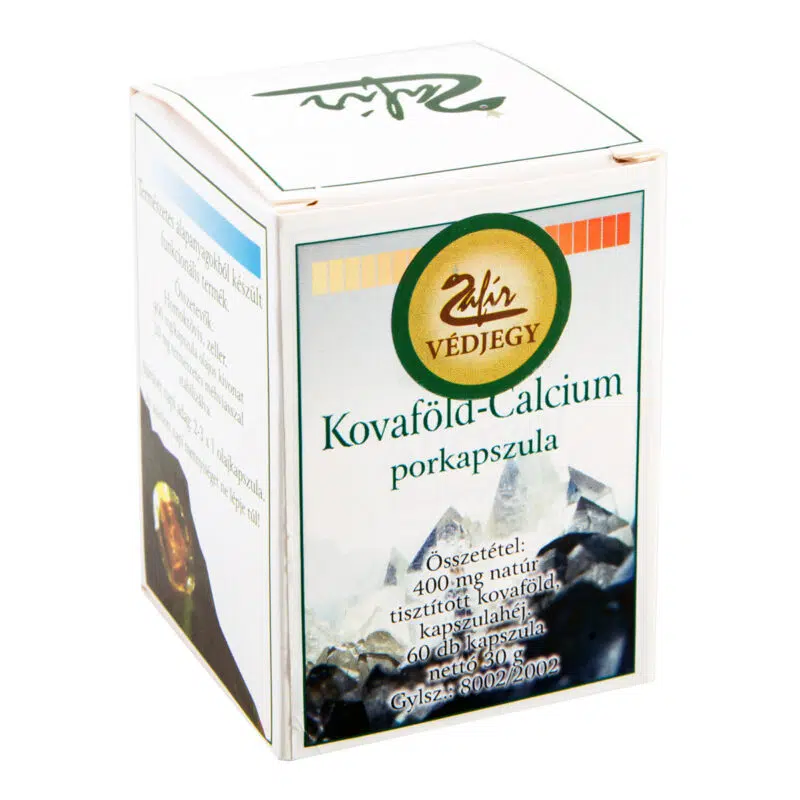 Zafir kovaföld-calcium porkapszula 60 db