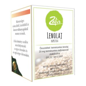 Zafir Lenmag olajkapszula 60db