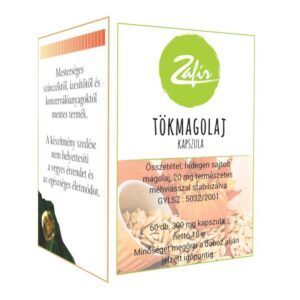 Zafir Tökmag olajkapszula 60db