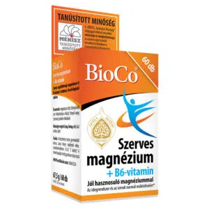 BioCo Szerves Magnézium +B6 tabletta 60 db