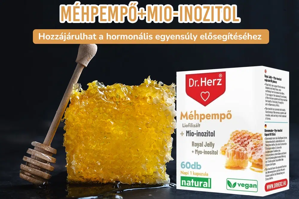 Hormonegyensúly természetes úton: méhpempő és mio-inozitol szinergiája