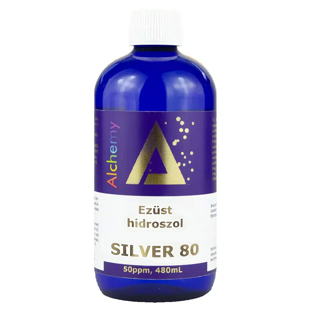 Alchemy SILVER 80 80ppm Argint Coloid - 480ml