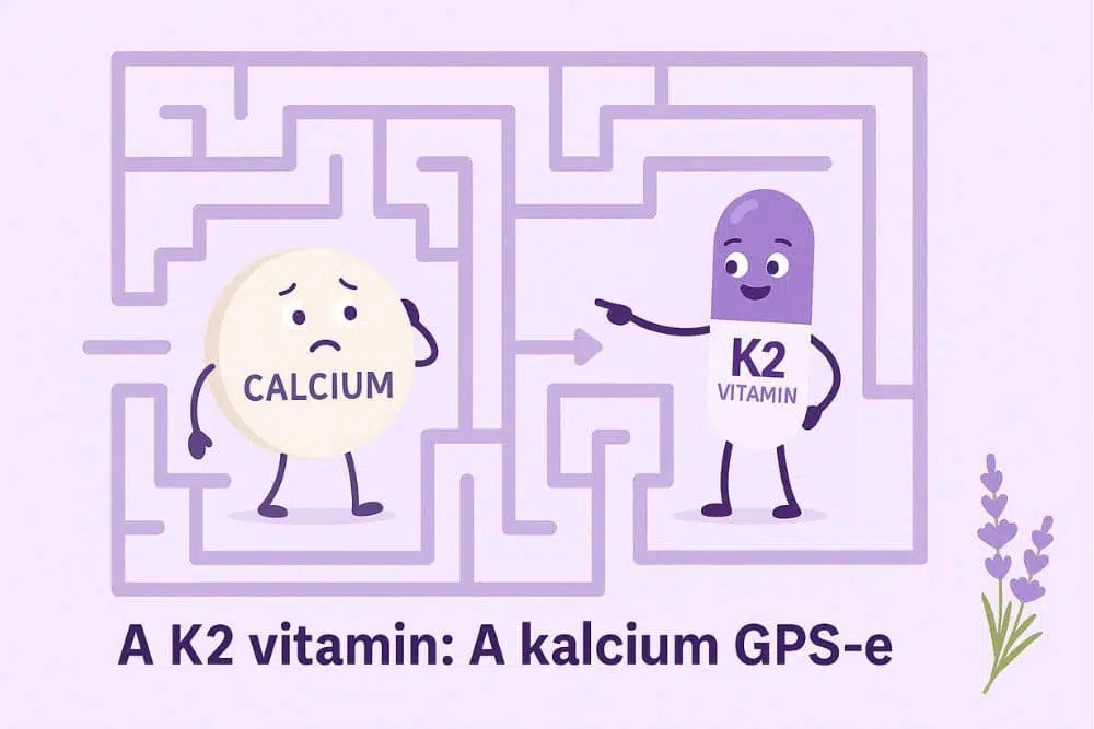 A K2 vitamin a kalcium GPS-e