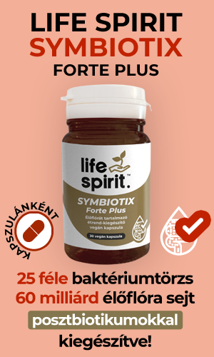 Life Spirit Symbiotix Forte Plus élőflórát tartalmazó kapszula