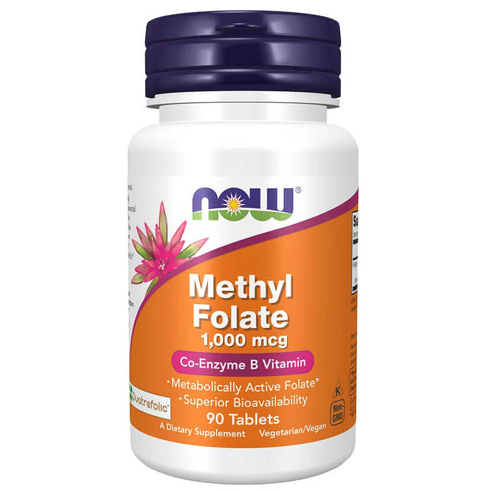 Now Methyl Folate 1000mcg tabletta - 90db