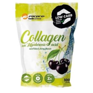 Forpro Low Carb Collagen Hyaluronsavval-Black Cherry - 300g
