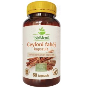 Biomenü Bio Ceyloni fahéj kapszula - 60db