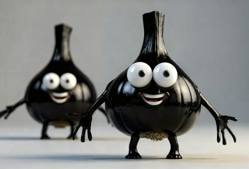 freepik 3d two anthropomorphic garlic bulbs with cartoon e 92657