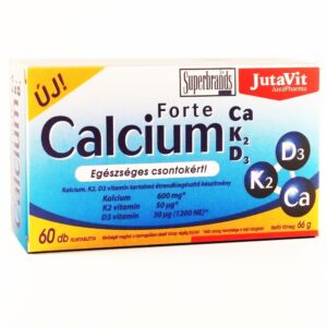Jutavit Calcium Forte CA/K2/D3 tabletta 60db