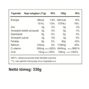 Vitaking Kollagén Eper ízű italpor dobozos - 330g - Image 2