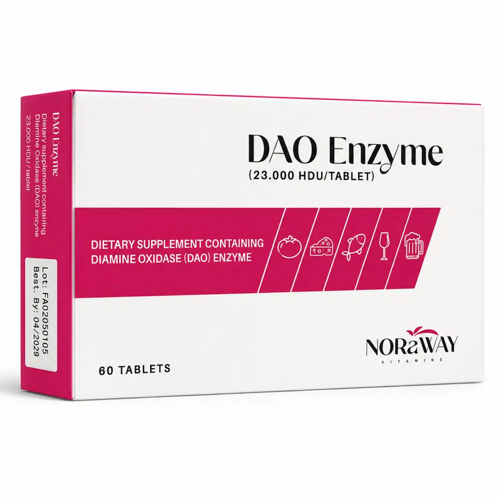 NORaWAY DAO enzim 23.000 HDU tabletta - 60db