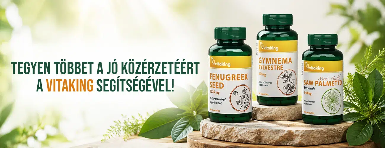 Tegyen többet a jó közérzetéért a Vitaking segítségével!