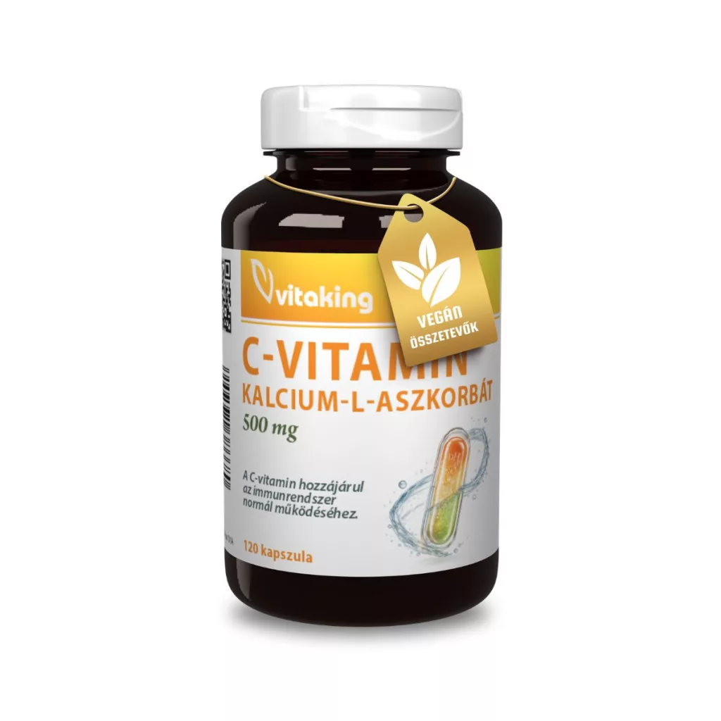 Vitaking C-vitamin Kalcium L-Aszkorbát kapszula - 120db - Image 2