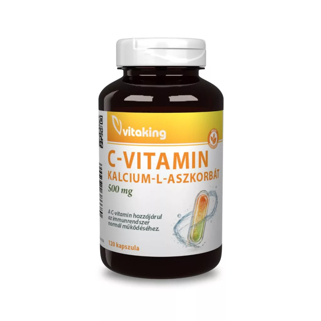 Vitaking C-vitamin Kalcium L-Aszkorbát kapszula - 120db - Image 3