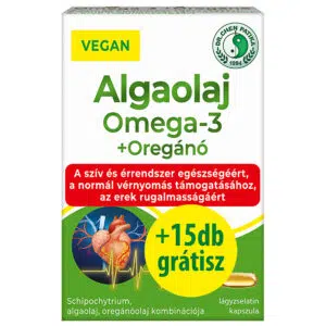 Dr. Chen Vegán Algaolaj Omega-3 Plusz Oregánó kapszula - 30db