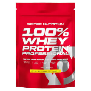 Scitec Nutrition 100% Whey Protein Professional citrom-sajttorta - 400g