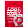 Scitec Nutrition 100% Whey Protein Professional eper-fehércsokoládé - 400g