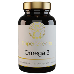 SuperGreens Omega-3 Halolaj lágyzselatin kapszula - 60db