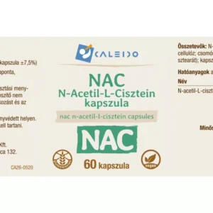 Caleido NAC N-acetil-L-cisztein kapszula - 60db - Image 2