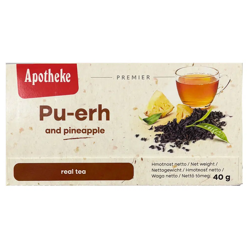 Apotheke pu-erh és ananász tea filteres 20 filter