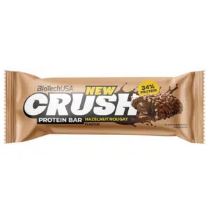 BioTech USA Crush Protein Bar mogyoró nugát - 45g