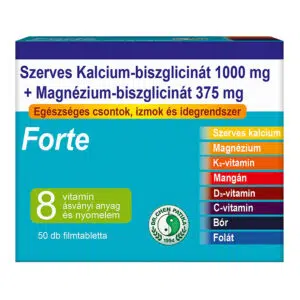 Dr. Chen Szerves Kalcium 1000mg + Magnézium-Biszglicinát 375mg - 50db