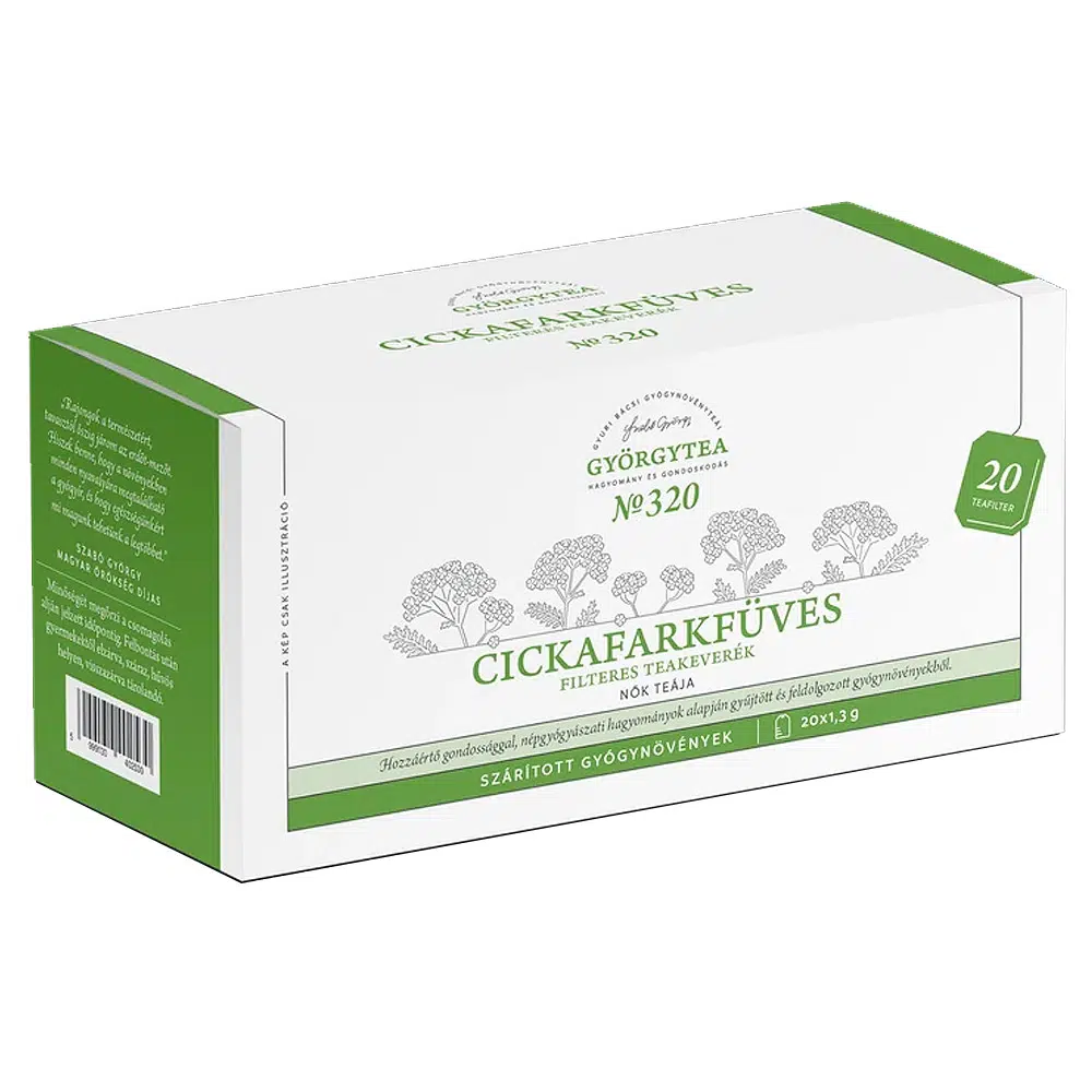 Györgytea Cickafarkfüves filteres teakeverék - 20 filter
