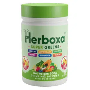 Herboxa Super Green Banán Málna - 300g